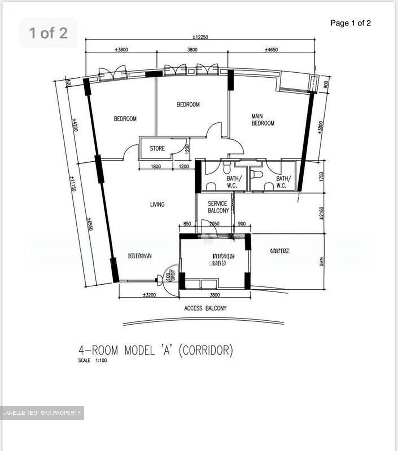 Blk 159 Hougang Street 11 (Hougang), HDB 4 Rooms #556515961